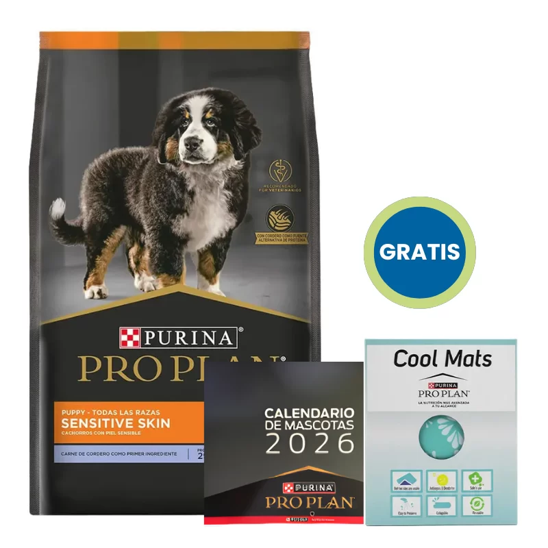 Pro Plan Sensitive Skin Cordero Puppy 15kg