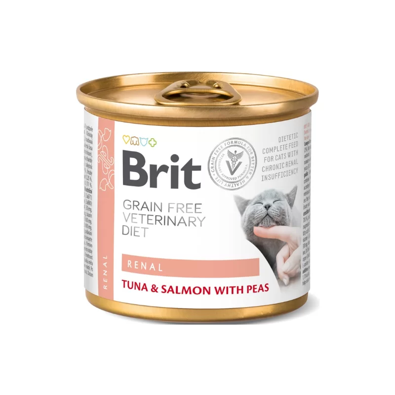 Brit GF Vet Diet Cat Renal Lata 200 Gr