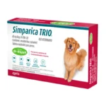 Simparica Trio 20 - 40 Kg 1 caja x3 tabletas