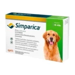 Simparica Antipulgas 20 a 40 kg 1 caja x3 tabletas