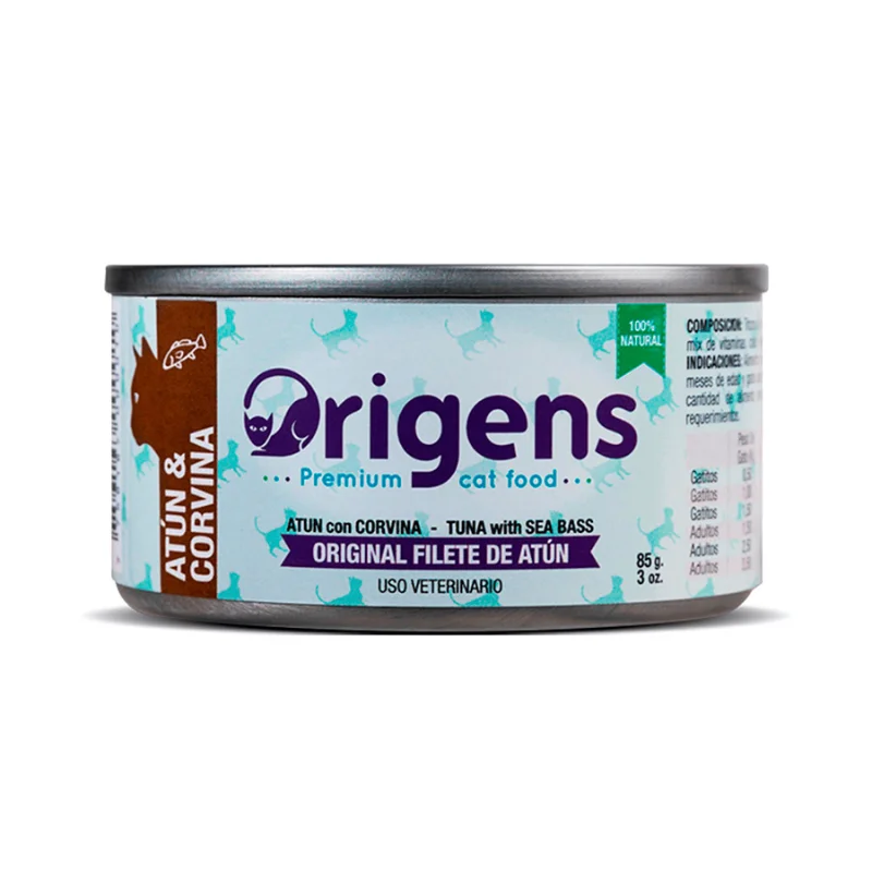 Origens Filete De Atun y Corvina 85 gr