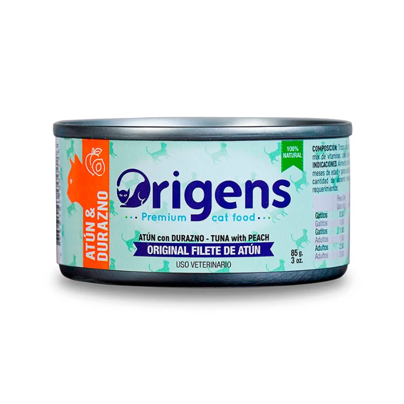 Origens Filete de Atun y Durazno 85gr