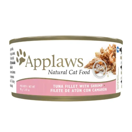 Applaws Gato Adulto Filete de Atún con Camarón Lata 70 gr