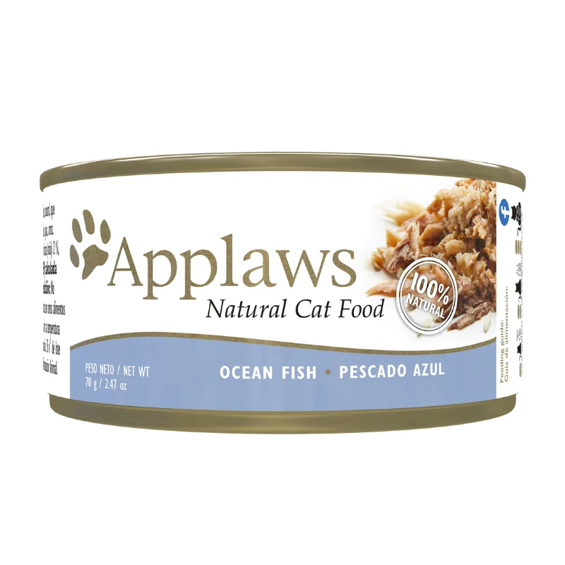 Applaws Gato Adulto Pescado Azul Lata 70 gr