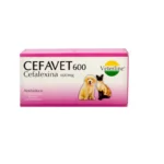 CEFAVET 600 - Cefalexina 600