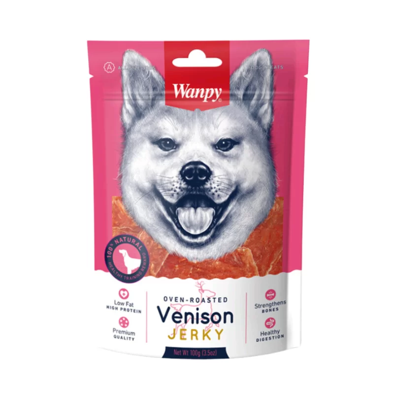 Wanpy Snack Tiras de Venado 100 gr