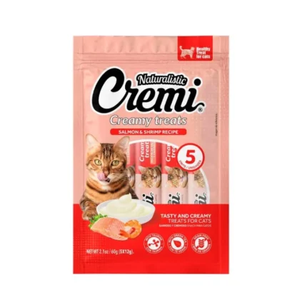Naturalistic Cremi Salmón y Camarón 60 gr