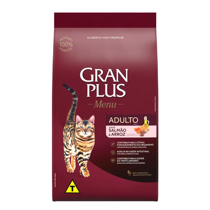 Gran Plus Gato Adulto Salmón y Arroz 1 kg