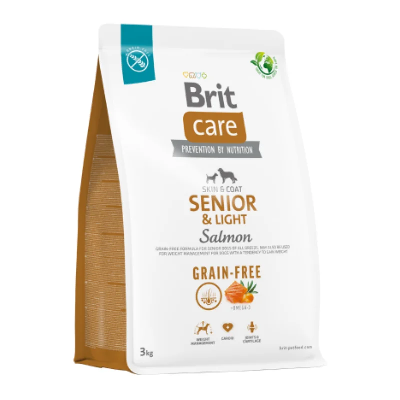 Brit Care Grain Free Senior & Light Salmon 3 kg