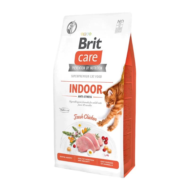 Brit Care Cat Indoor Anti-stress - Fresh Chicken 7 kg