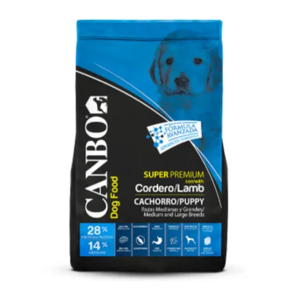 Canbo Dog Cachorro Cordero Razas Med/Grande 3 kg