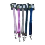 MIZPET CORREA REFLECTIVA NEGRO/AZUL/ROSADO/BEIGE 1.20 cm (1 unidad)