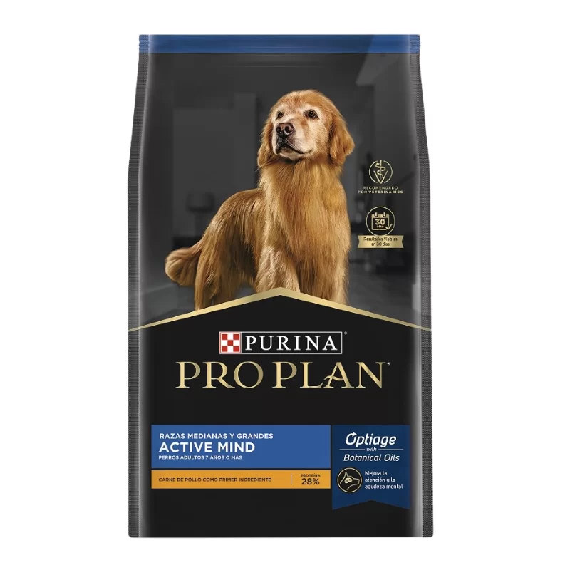 Pro Plan Active Mind Adulto 7+ Razas Med/Grand 15 kg (A PEDIDO)