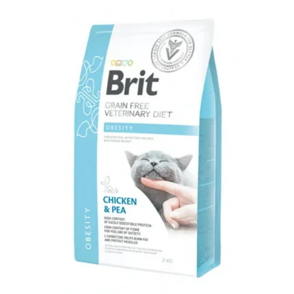 Brit GF Vet Diets Cat Obesity 2 kg