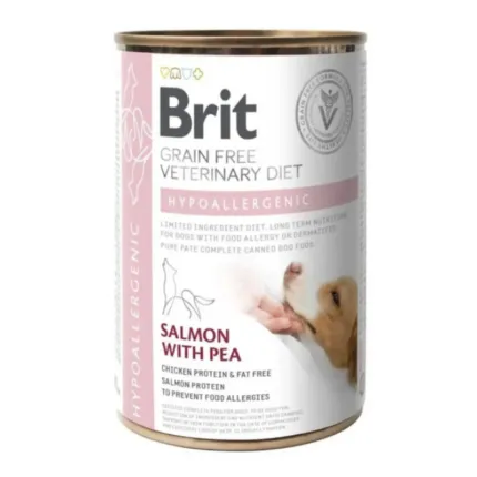 Brit GF Vet Diets Dog Hypoallergenic Lata 400gr