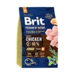 Brit Premium By Nature Junior Medium 3kg