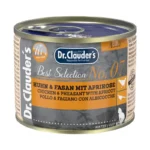 Dr. Clauders Cat Best Selection #7 Pollo, Faisan con Albaricoque Lata 200gr