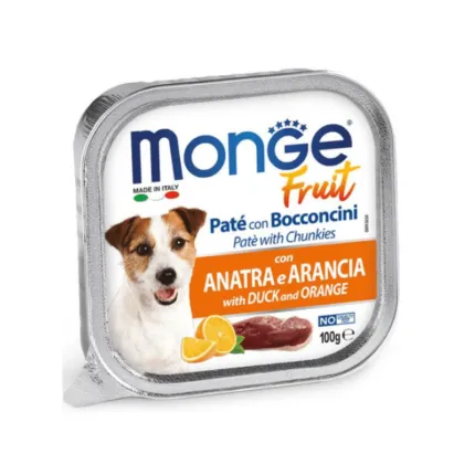 Monge Canine Fruit Pato y Naranja 100 gr