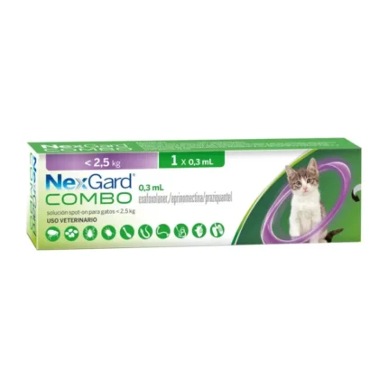 Nexgard Combo Cat S Menos de 2.5Kg