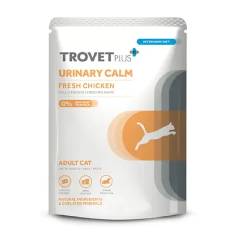 Trovet Plus Urinary Calm Fresh Chicken Adulto Cat 85gr