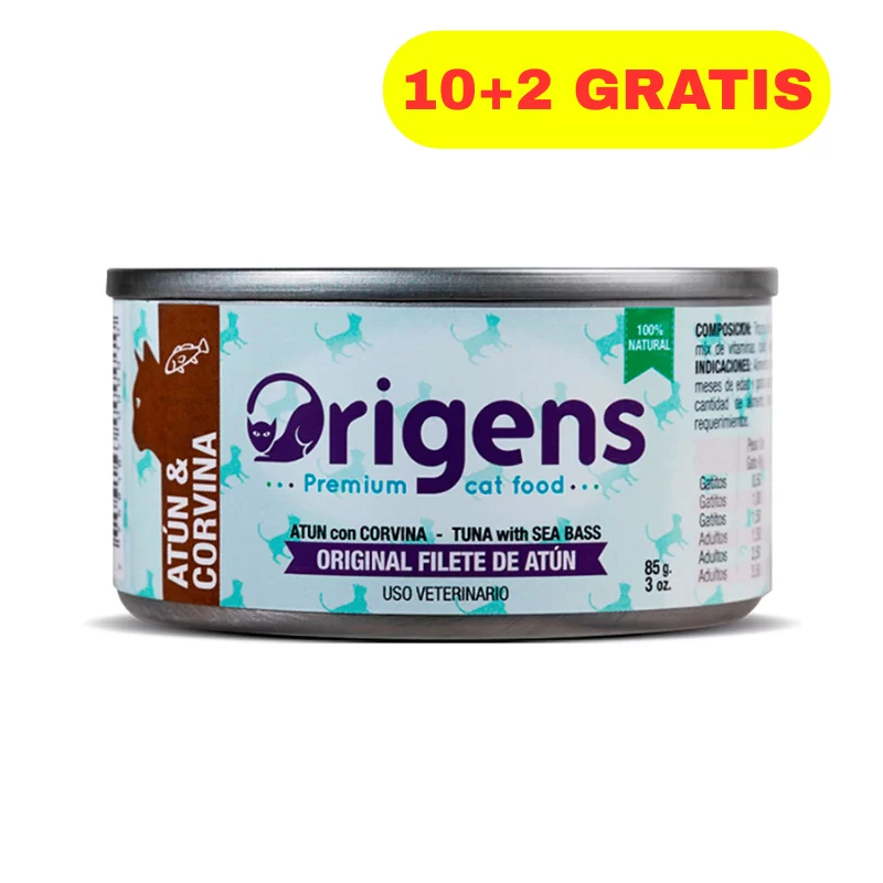 10 + 2 Origens Filete De Atun y Corvina 85 gr