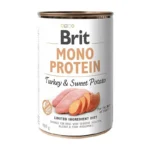 Brit Mono Protein Turkey y Camote Lata 400 gr
