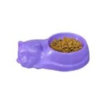 Plato doble de Gato Forma de Gato - Imagen 6