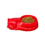 Plato doble de Gato Forma de Gato - Imagen 3