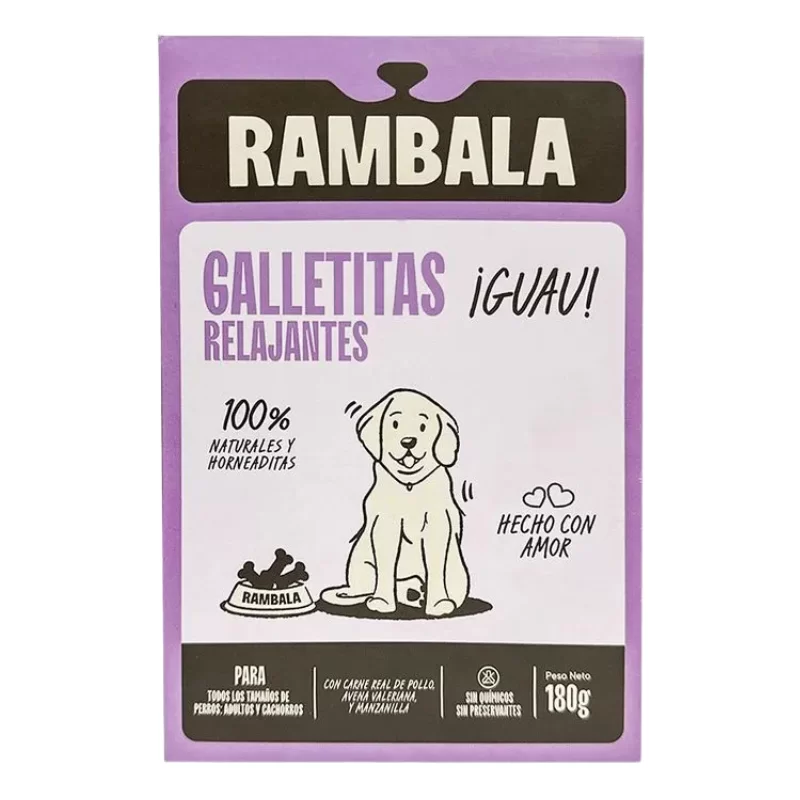 Rambala Dog Galletitas Relajantes 180gr