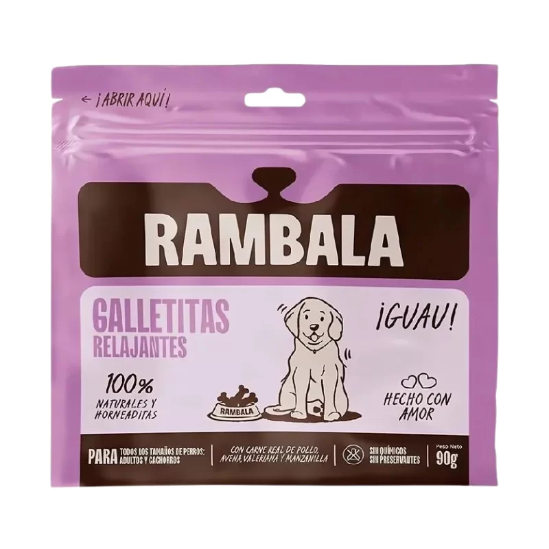 Rambala Dog Galletitas Relajantes 90gr