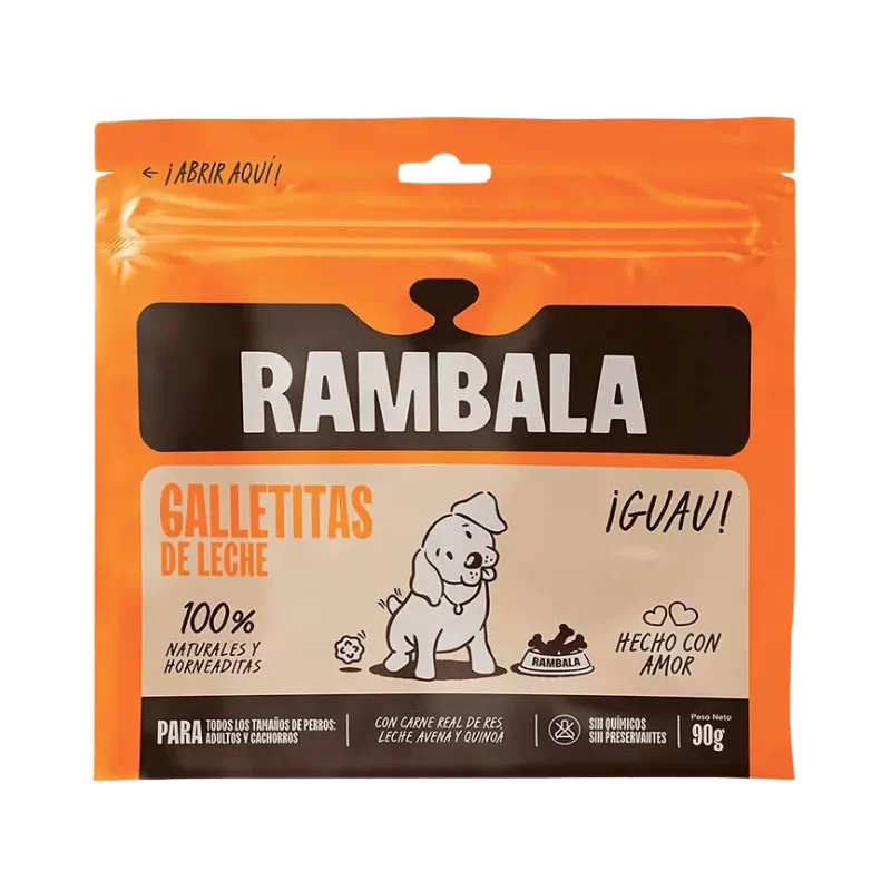 Rambala Dog Galletitas de Leche 90gr