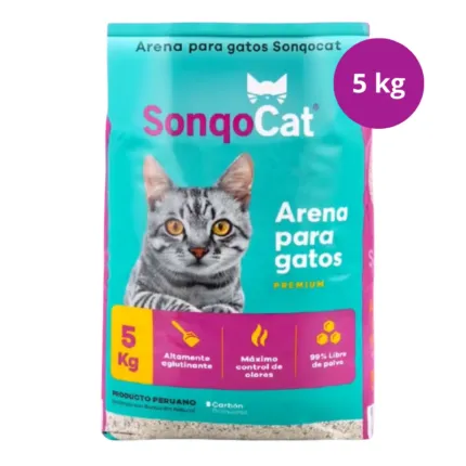 Sonqocat Granulado con Carbon 5 kg