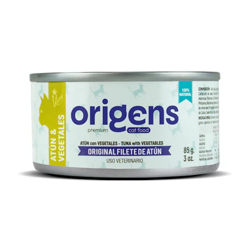 Origens Filete de Atun y Vegetales 85gr