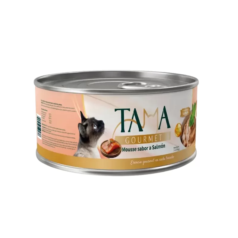 Tama Gourmet Mousse Sabor a Salmón 85gr