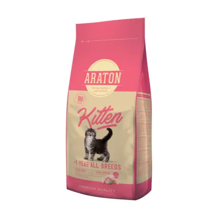 Araton kitten Pollo, Pato y Pavo 15kg
