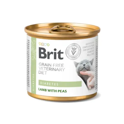Brit GF Vet Cat Diabetes Lata 200 gr