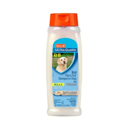 Hartz Hug Rid Flea Dog Shampoo - Avena (Antipulgas) 532 ml