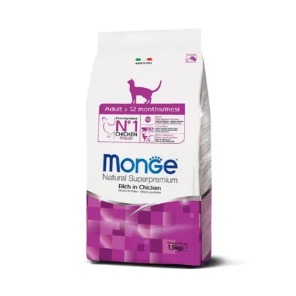 Monge Feline Adulto Pollo 1.5 Kg