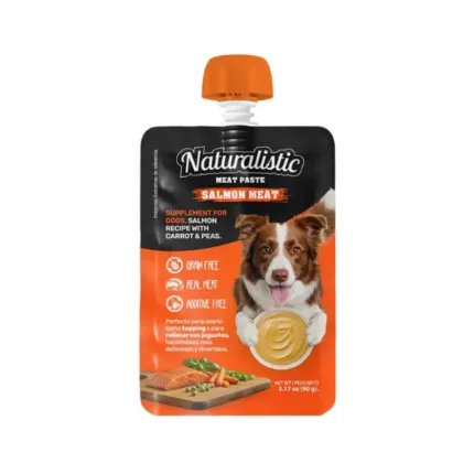 Naturalistic Dog Meat Paste Salmon Meat 90 gr
