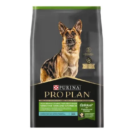 Pro Plan Sensitive Skin and Stomach Pavo Adulto Razas Med/Grand 12kg