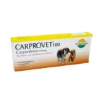Veterline Carprovet 100mg unidad-caja 20tb