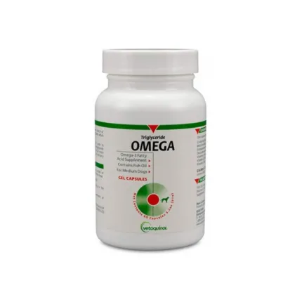 Vetoquinol Triglyceride Omega Medium Breeds 60 tabletas