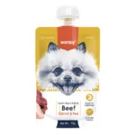 Wanpy Dog Pasta Beef meat paste 90gr