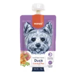 Wanpy Dog Pasta Duck Carrot & Pea 90gr