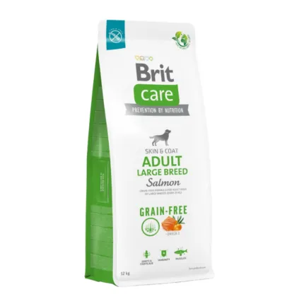 Brit Care Grain Free Adult Large Breed Salmon 12 Kg